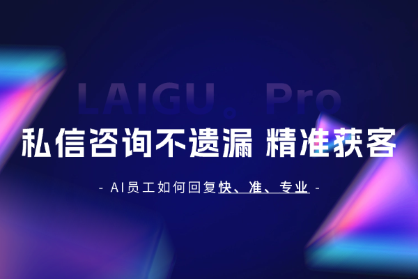 AI员工不止私信自动回复，一文讲透来鼓Pro如何精准获客