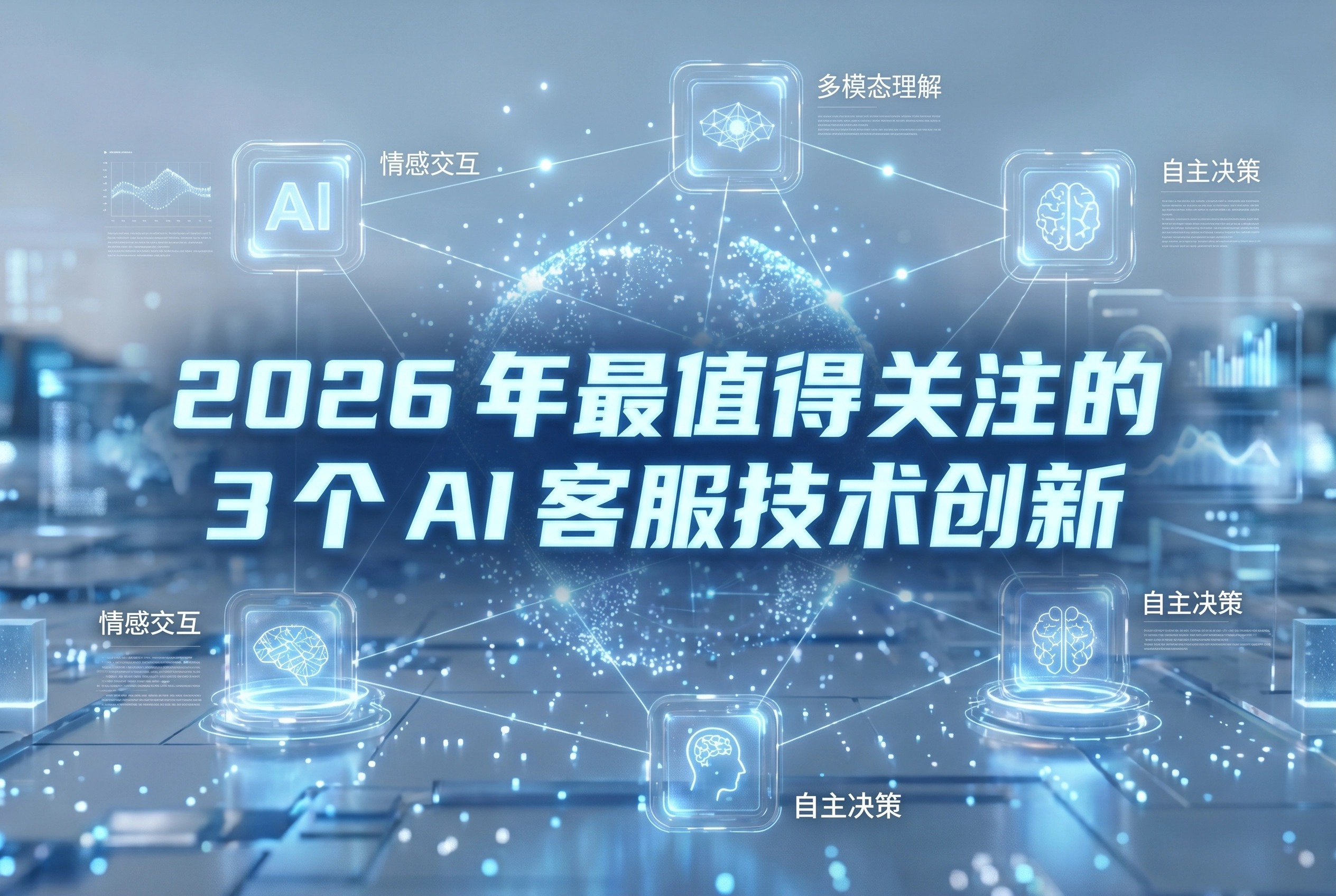 2026年AI客服3大颠覆性创新，重塑企业增长引擎