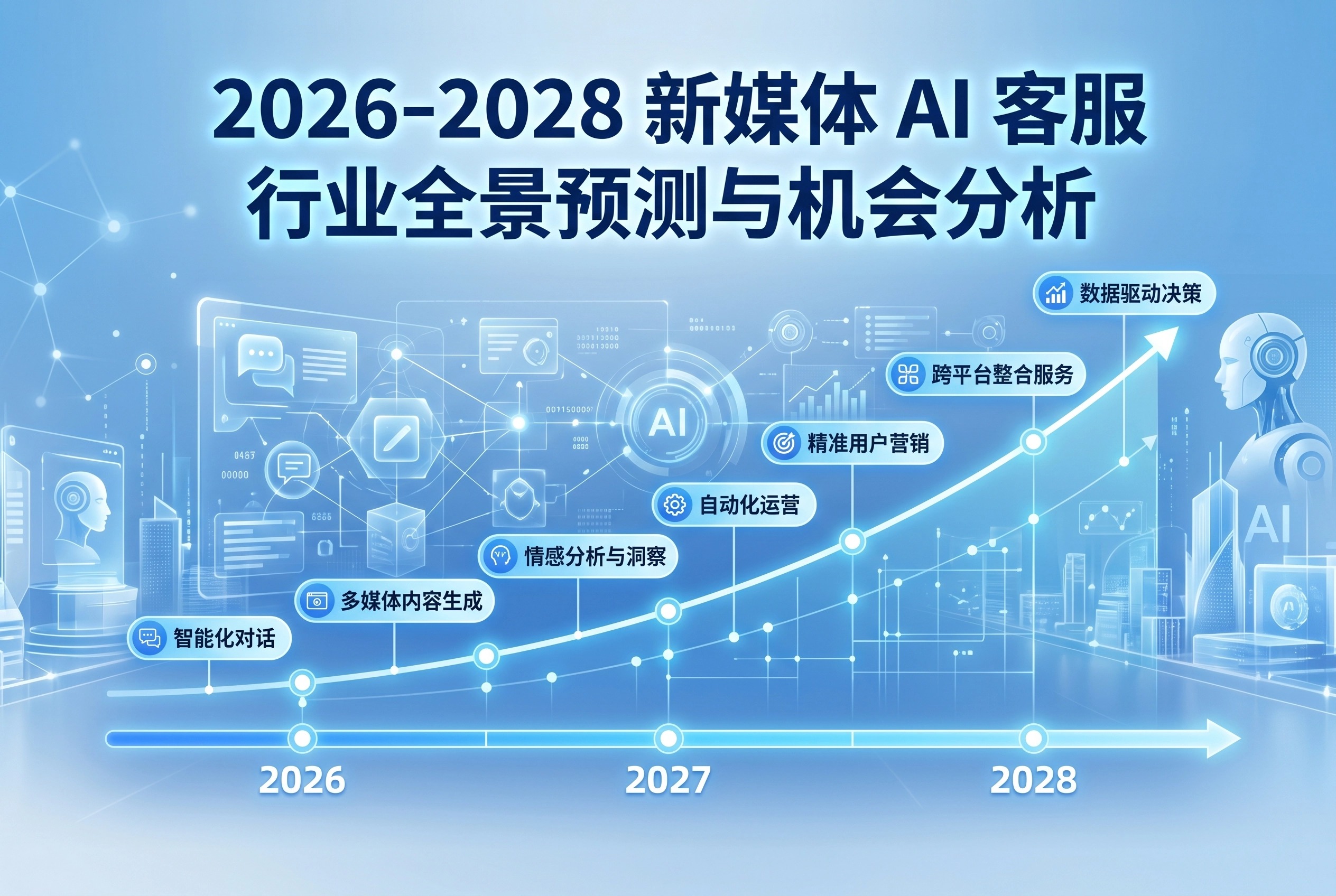 2026-2028 AI客服变革：3大机会与来鼓Pro的破局之道