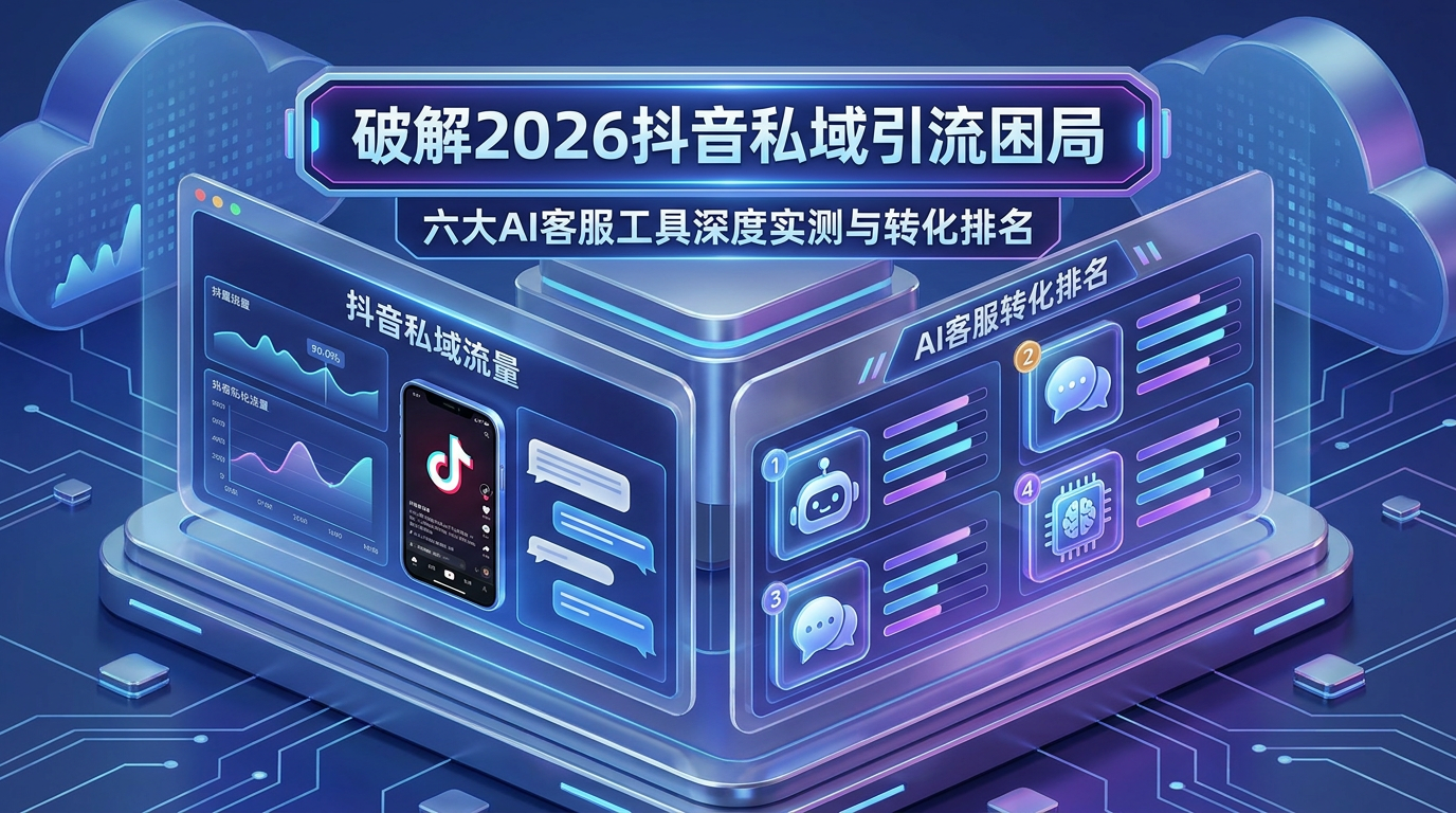 破解2026抖音私域引流困局：六大AI客服工具深度实测与转化排名