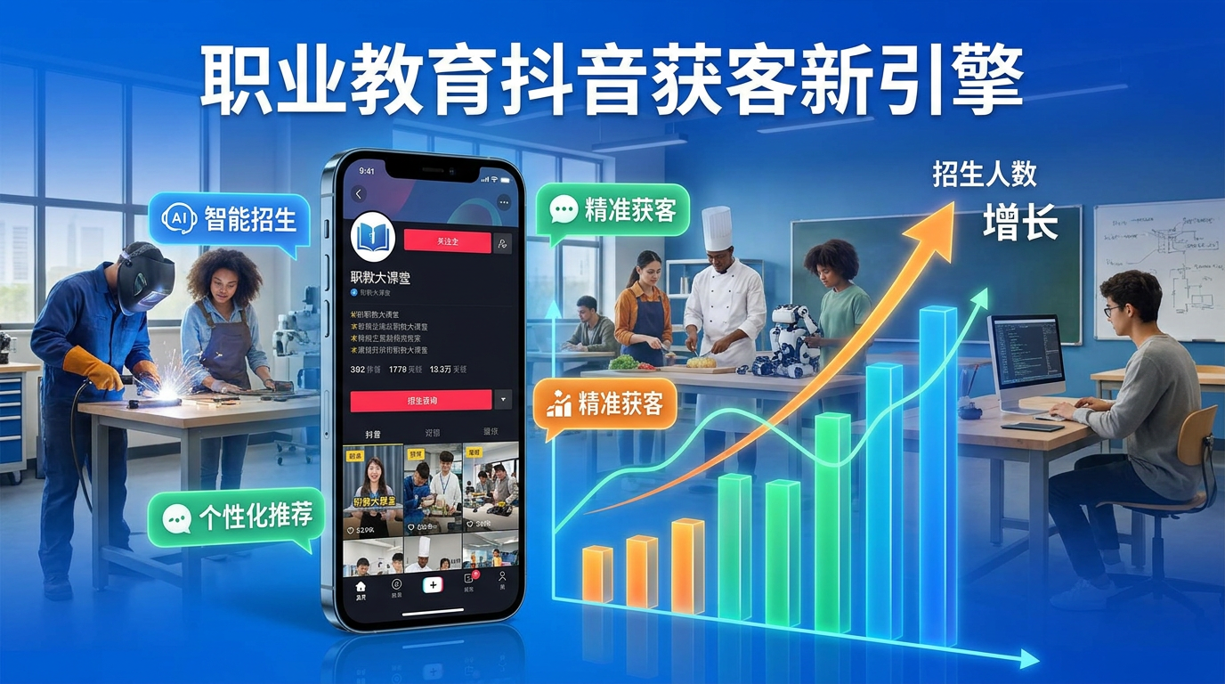 职业教育小红书获客全攻略：来鼓AI提升留资率的3个核心配置
