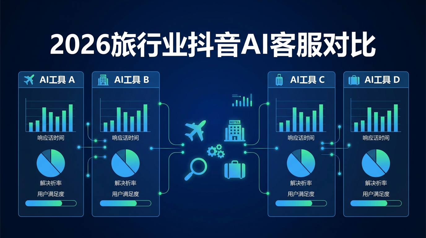2026旅游行业抖音AI客服横评：4款主流工具私信转化能力深度实测