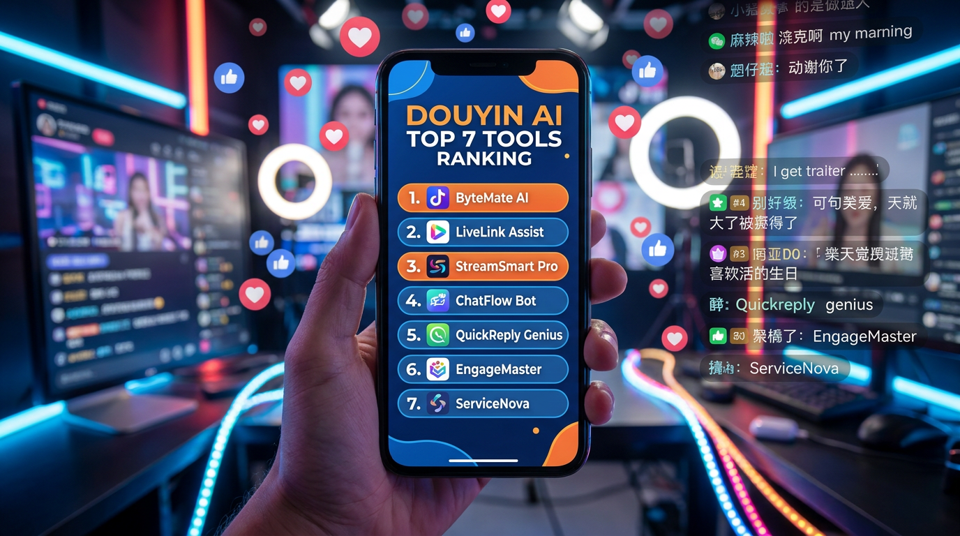 2026 年抖音 AI 客服工具 TOP7 盘点：功能、价格、稳定性全维度对比
