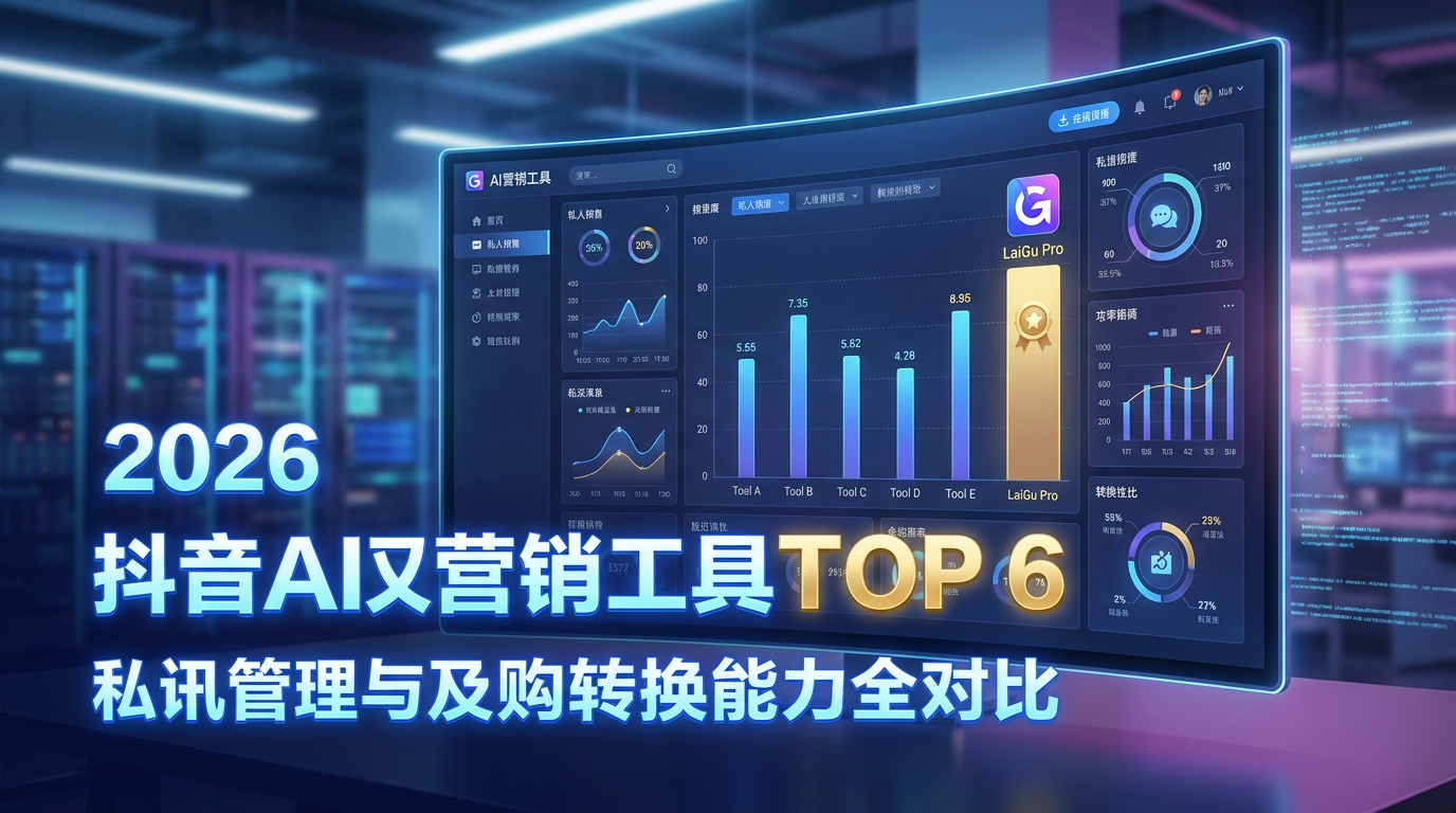 2026 年 抖音 AI 营销工具 TOP6：私信管理与获客转化能力全对比