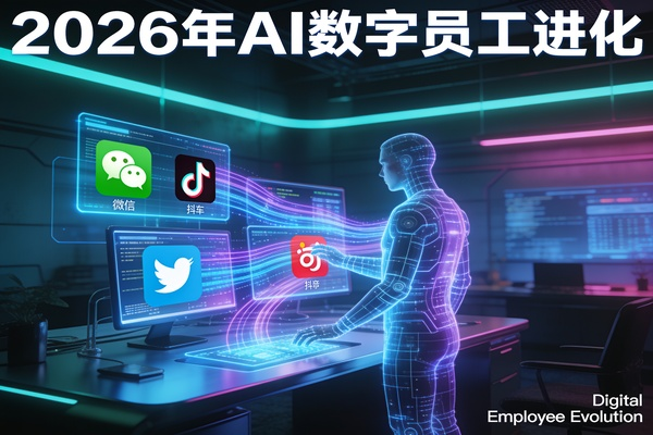 2026年AI数字员工进化：大模型+多平台管理重塑行业增长新范式