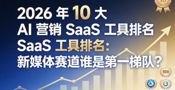 2026年10大AI营销SaaS工具排名新媒体第一梯队解析